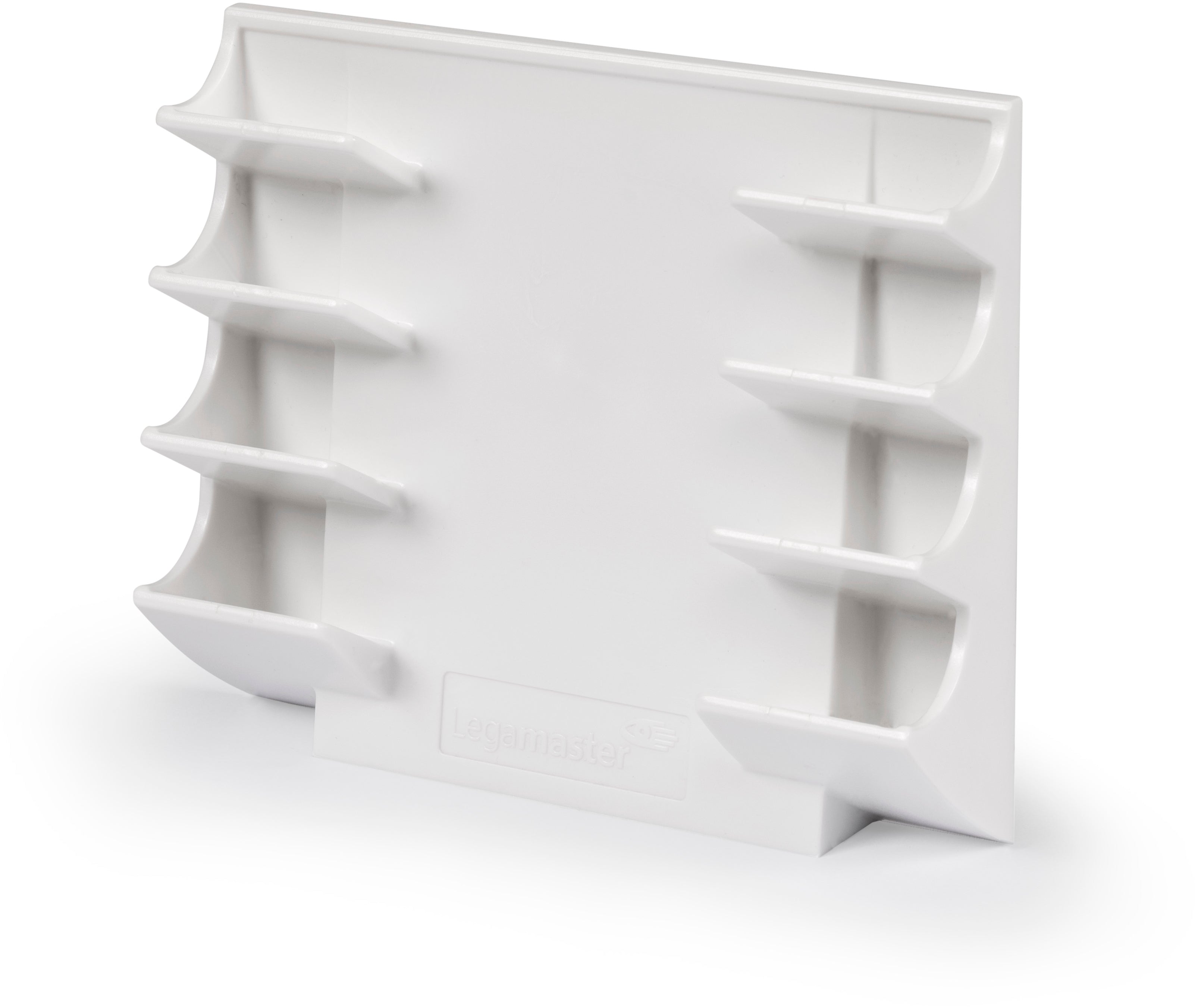 Legamaster Magnetischer Markerhalter für Whiteboard – 4 Stifte, Kunststoff, weiss, 253 × 130 × 40 mm