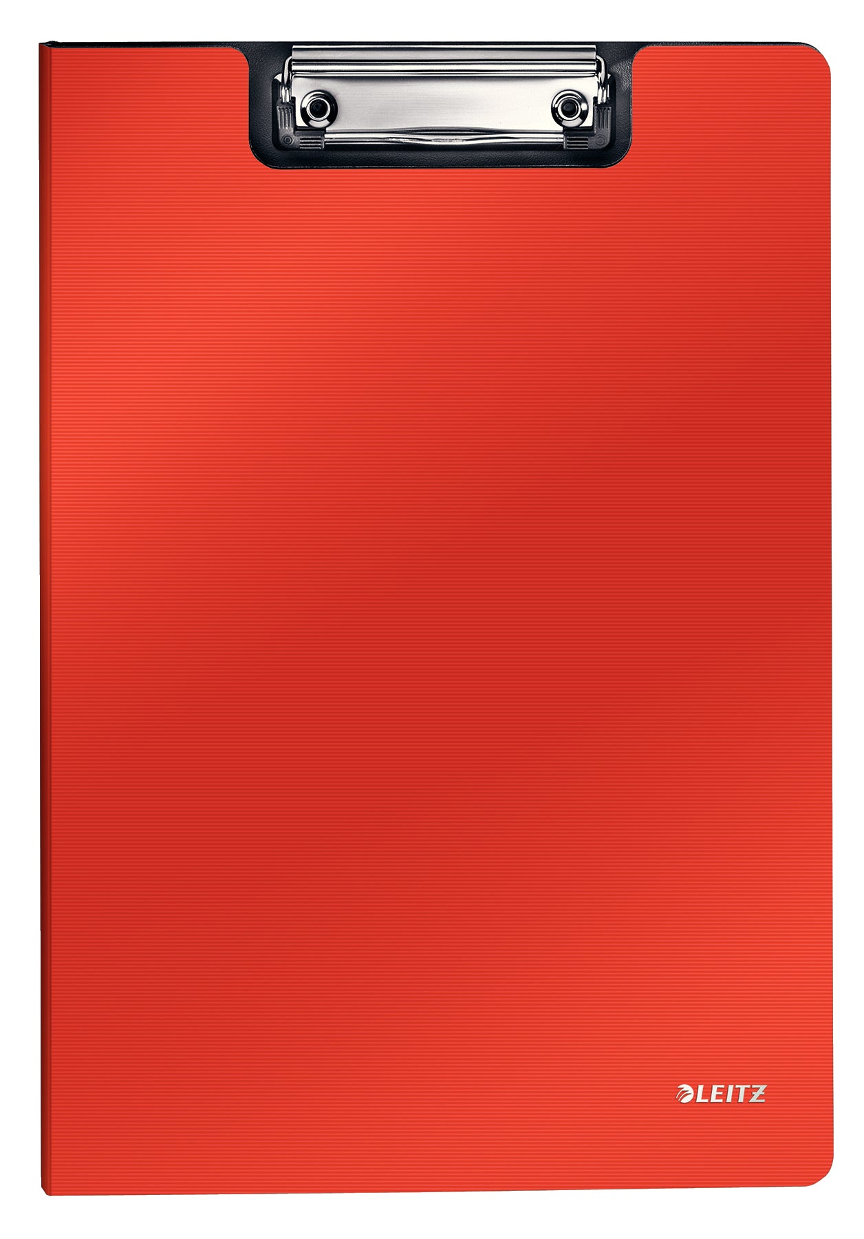 Leitz Solid Klemmmappe für A4, Polypropylen (PP), Rot – mit Abheftvorrichtung – bis 75 Blatt