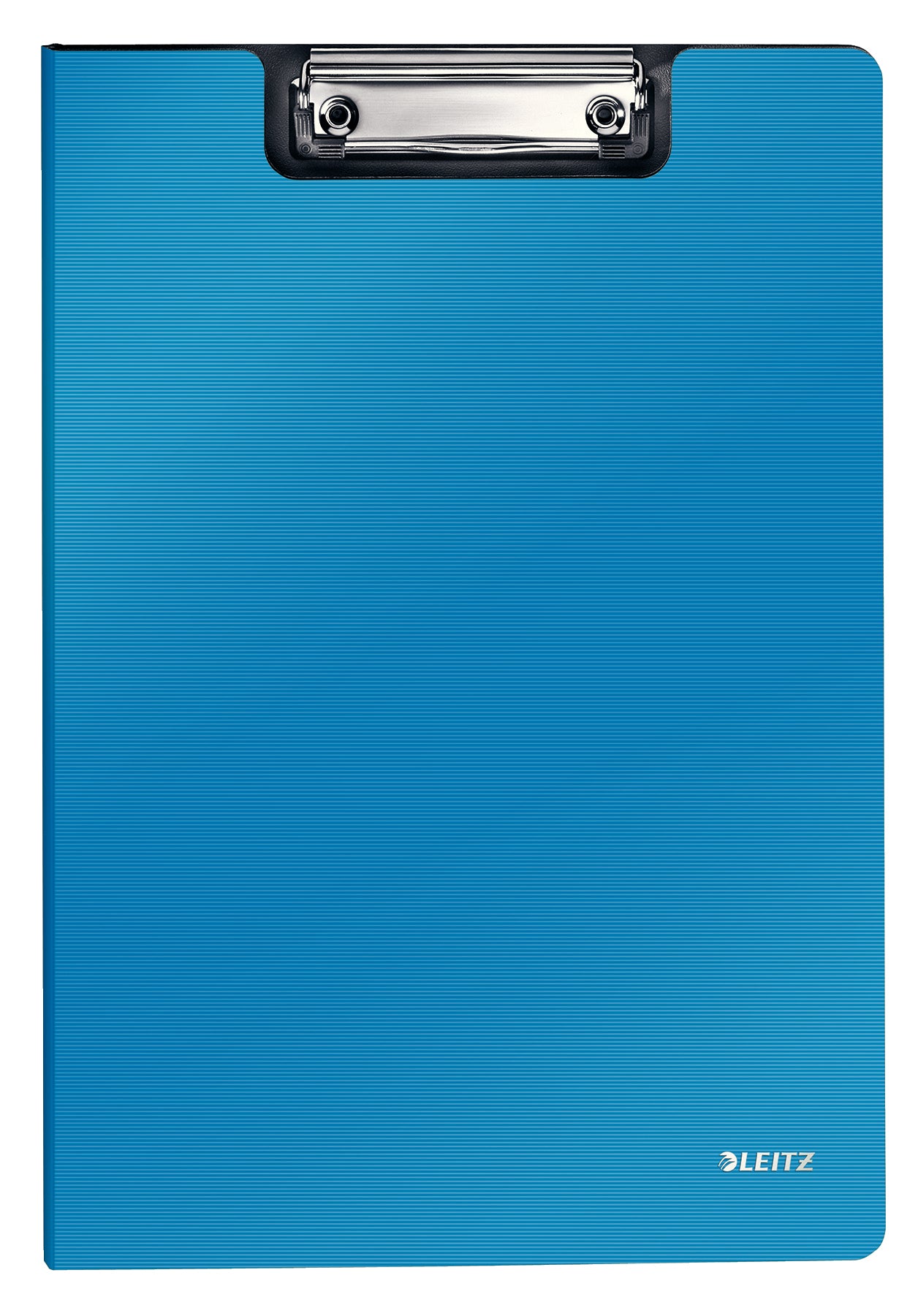 Leitz Solid Klemmhefter für A4, Polypropylen (PP), Hellblau – Metall-Klemmmechanik – Bis 75 Blatt