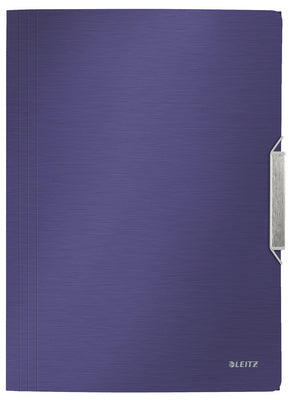 Leitz Eckspannermappe Style A4 – 3 Klappen, Polypropylen (PP), Blau, bis 150 Blatt