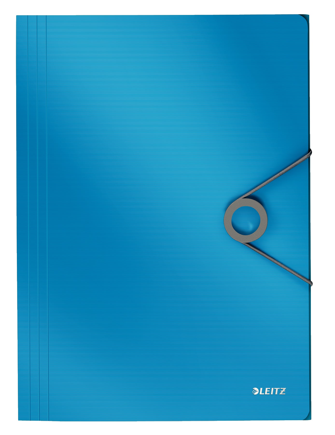 Leitz Solid Gummibandmappe A4 – Polypropylen (PP), blau, bis 150 Blatt