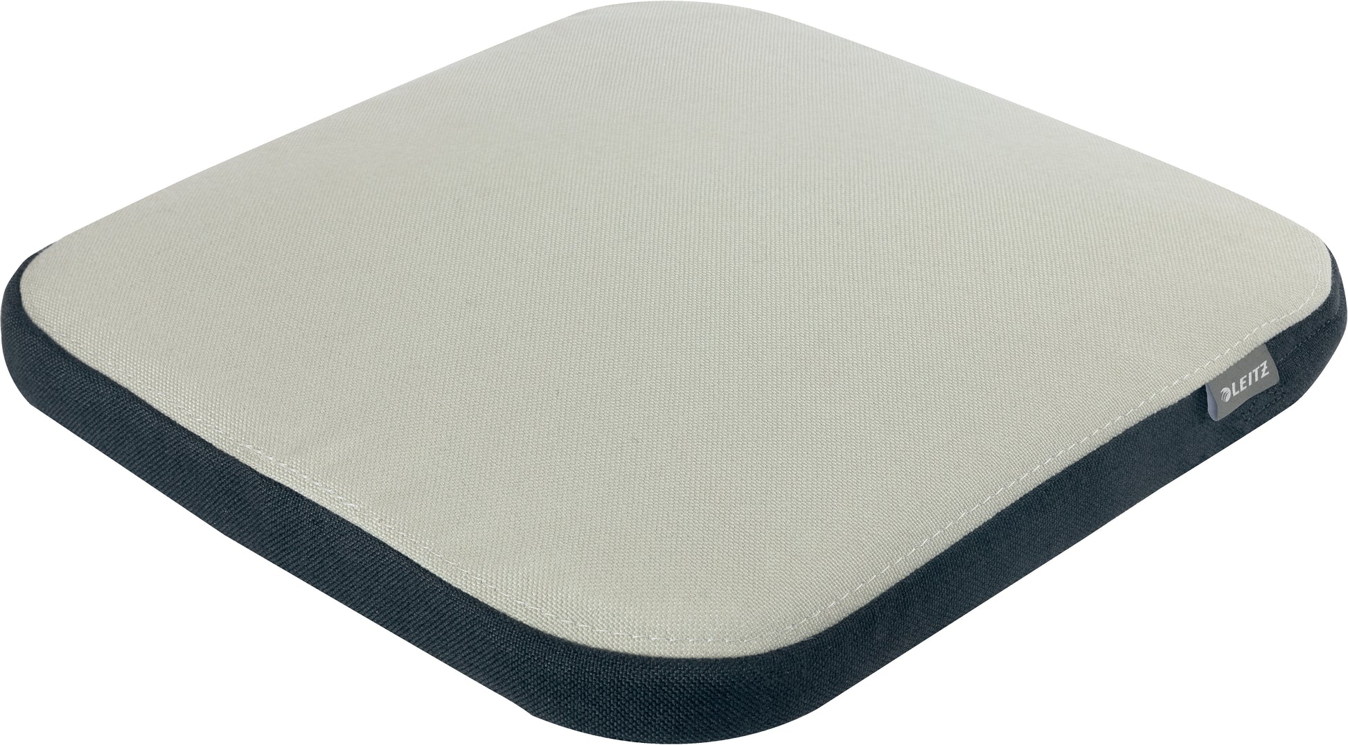 Leitz Ergo Active Sitzkissen – 38 × 43,5 × 7,5 cm, abnehmbarer Stoffbezug, grau