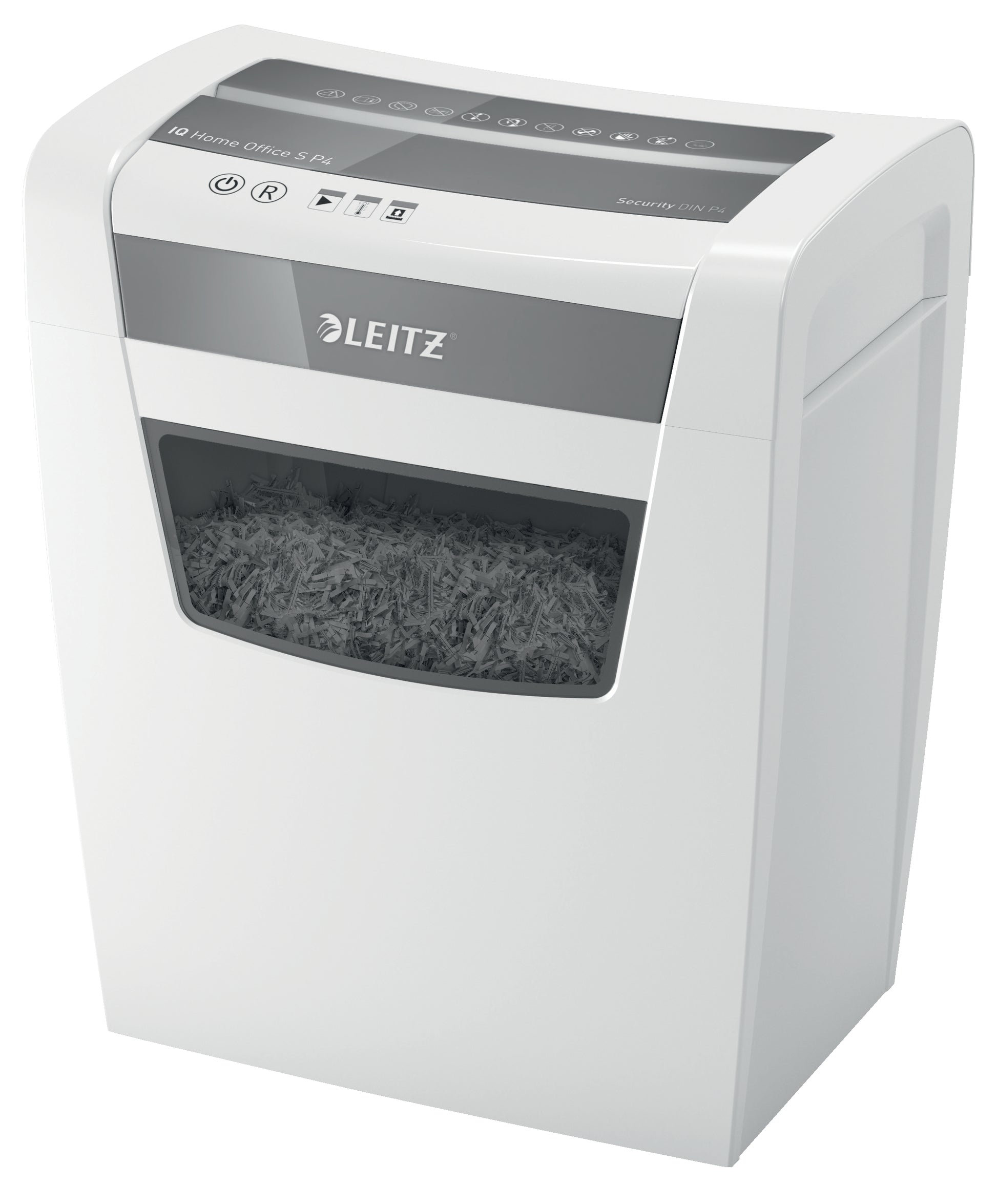 Leitz IQ Home Office 80360000 Aktenvernichter – Partikelschnitt, P-4, 15 l