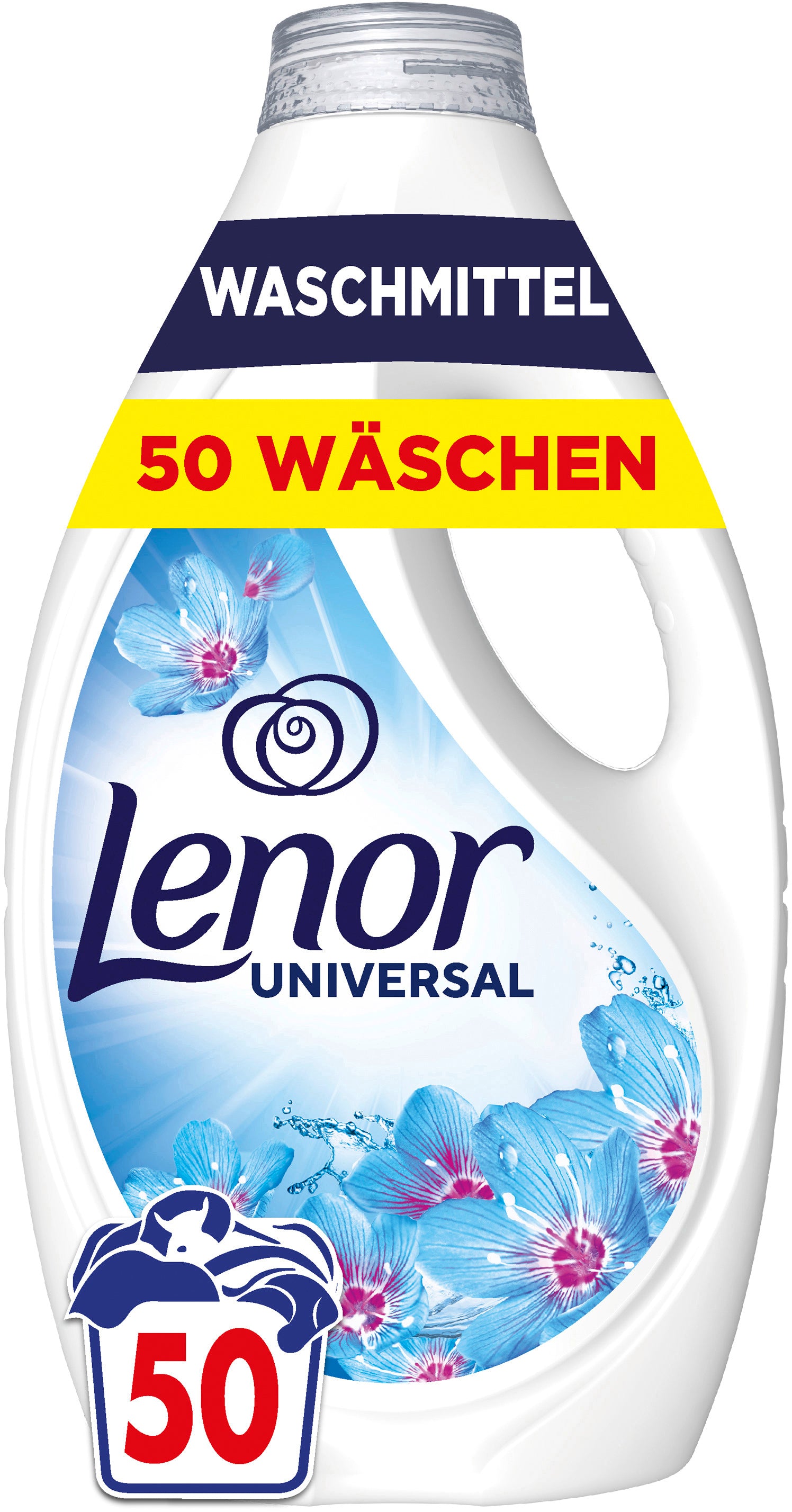 Lenor Flüssigwaschmittel für Universal – Aprilfrisch – 2,25 l