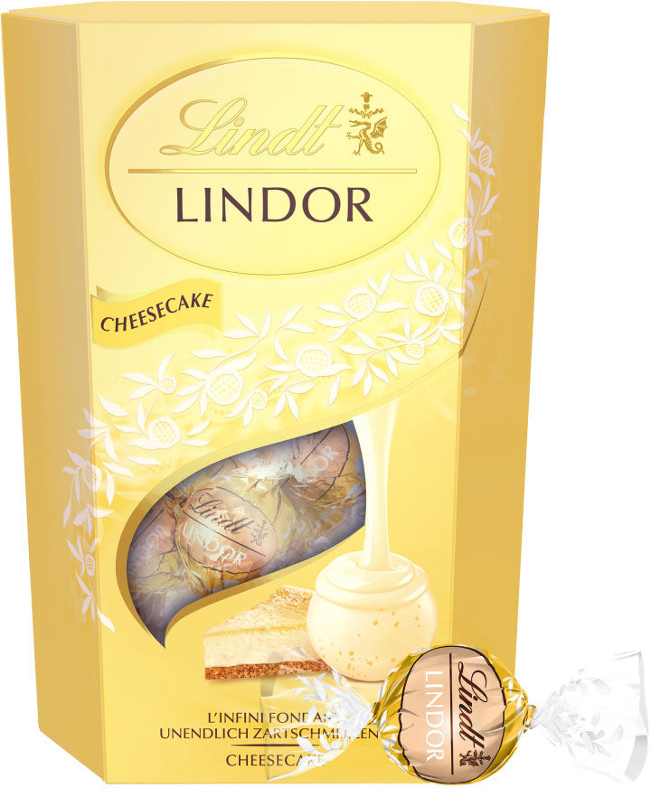 Lindt Lindor Kugeln – Cheesecake – 225 g