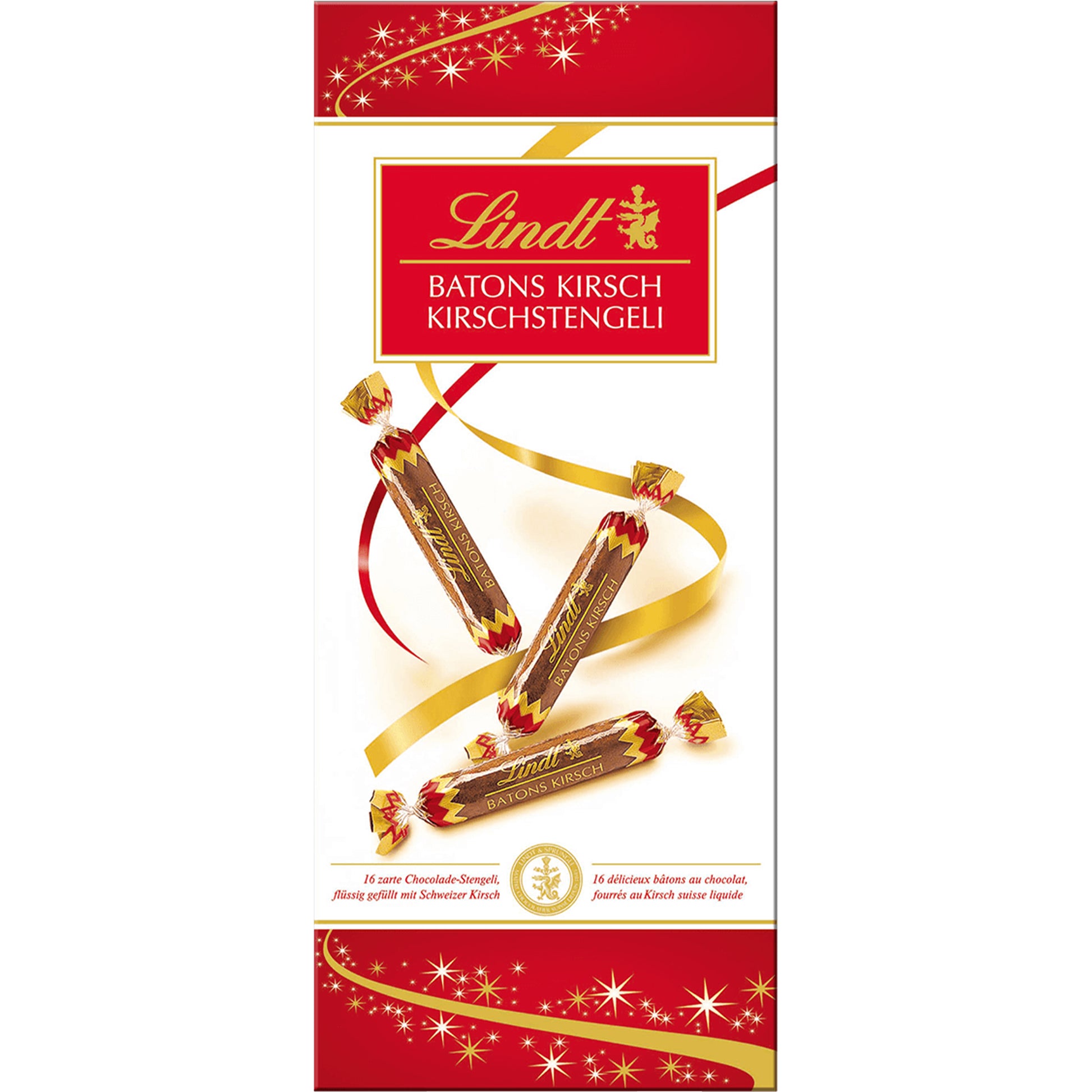 Lindt Kirschstengeli Schokolade – 179 g