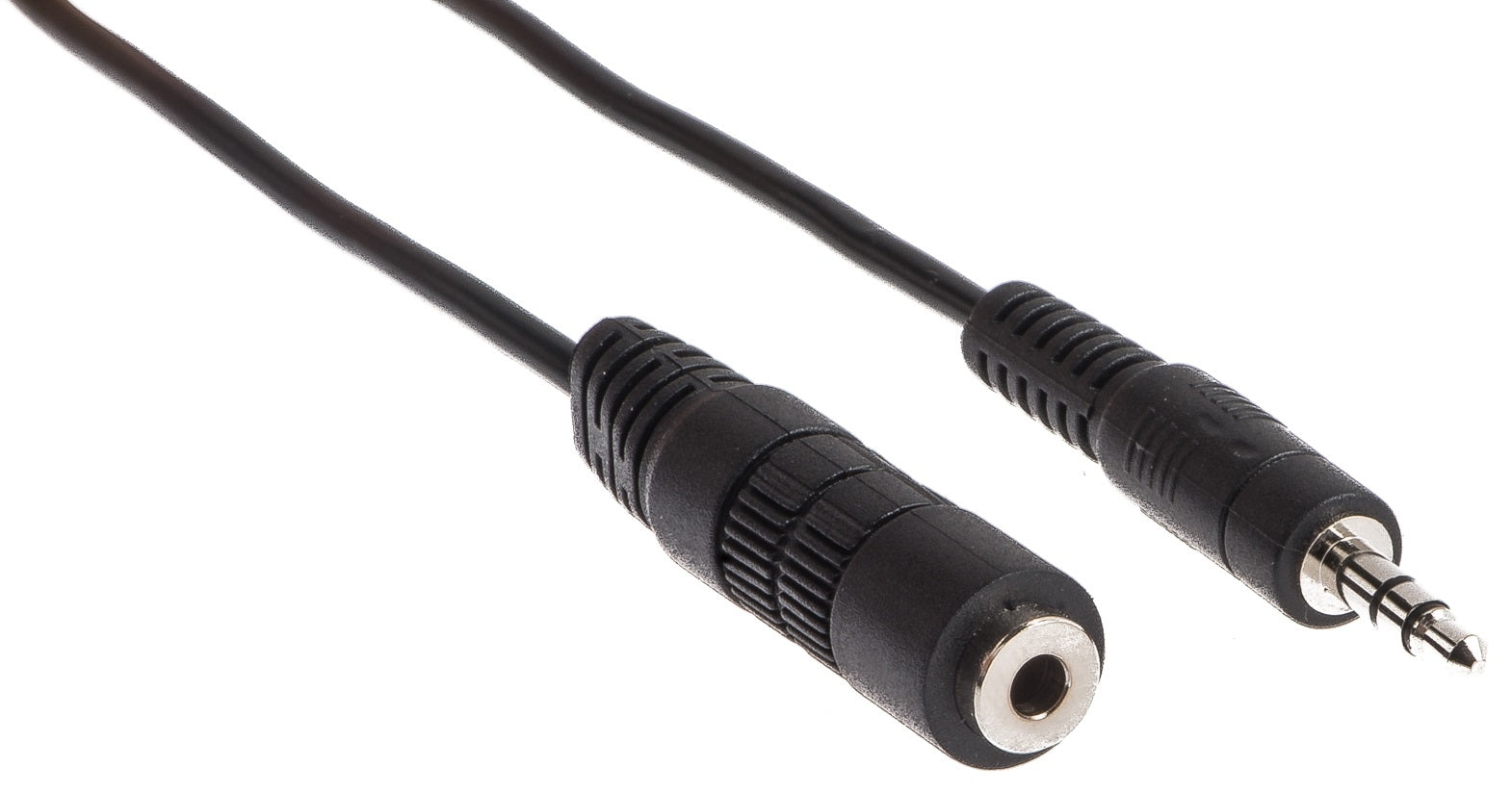 Link2go 3,5-mm-Klinken-Verlängerung – Stecker zu Buchse – 5,0 m, abgeschirmt