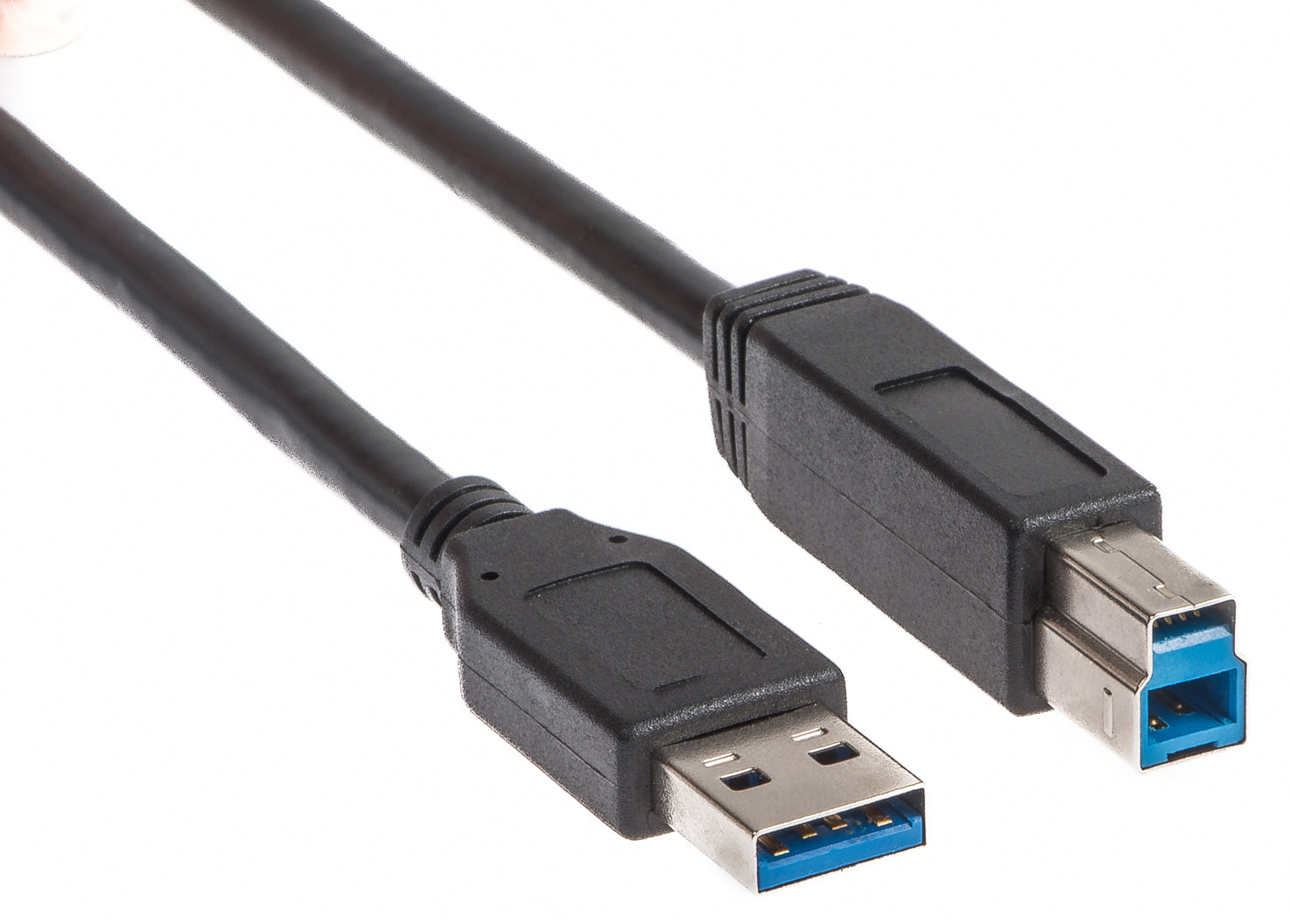 Link2go USB-A auf USB-B Kabel – USB 3.2 Gen 1 (5 Gbit/s) – 3 m – Abgeschirmt, Abwärtskompatibel