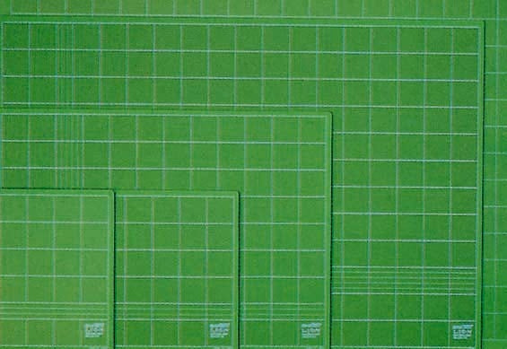 Lion Schneidematte – 22,1 × 30,3 cm – Grün – 10 mm