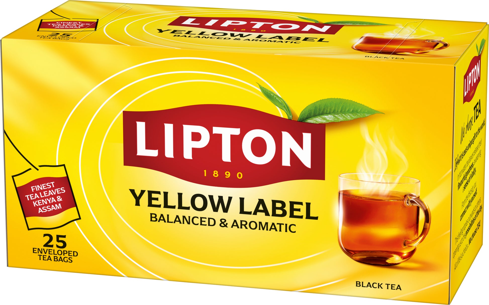 Lipton Schwarztee Yellow Label – Teebeutel 25 Beutel