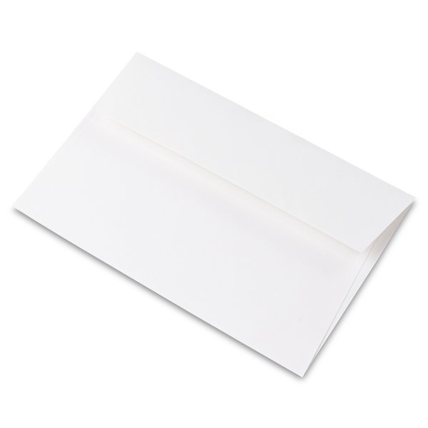 Conqueror Couvert C6, ohne Fenster, hochweiss, 120 g/m², Wove – 500 Stk.