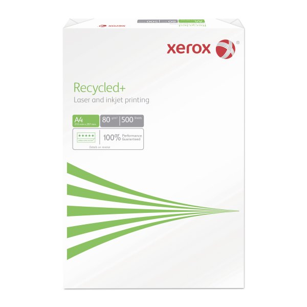Xerox Recycled+ Kopierpapier – A4, 80 g/m², weiss