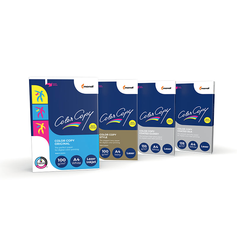 Colorcopy Kopierpapier – A3, 100 g/m², hochweiss – FSC – 24000 Blatt