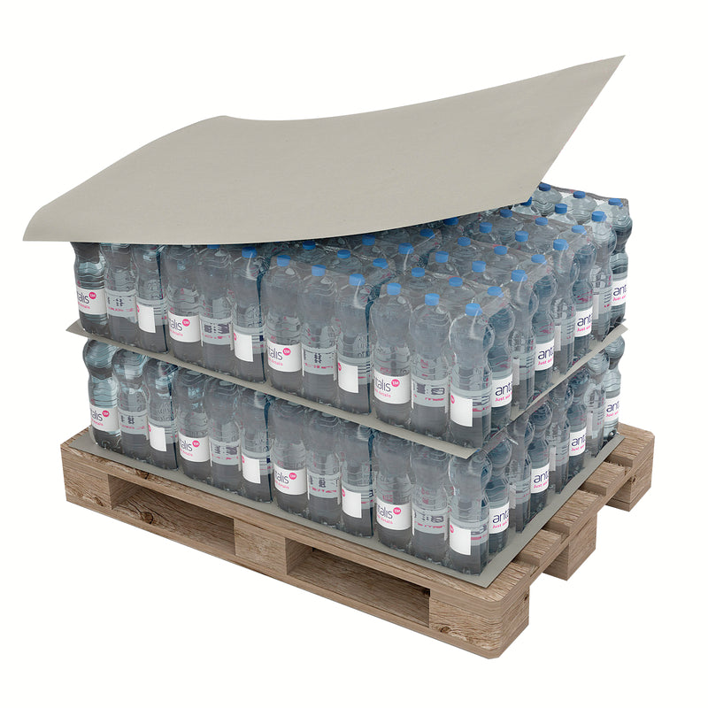 Master'in Access Paletten-Zwischenlagenkarton, grau – 1150 × 750 mm – 50 kg