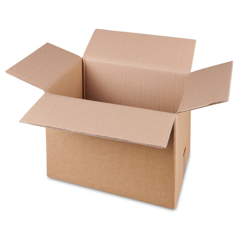 Wellkarton-faltboxe Faltbox, braun, 1-wellig – 590 × 390 × 300 mm – 10 Stk.