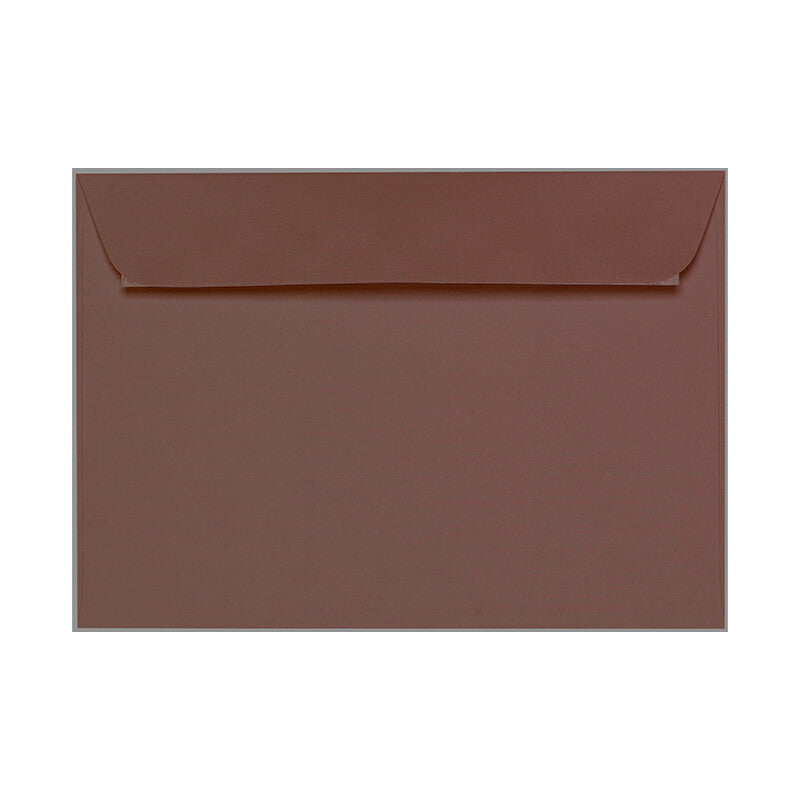 1001 Couvert C5, ohne Fenster, braun, 100 g/m², gerippt, hadernhaltig – 50 Stk.