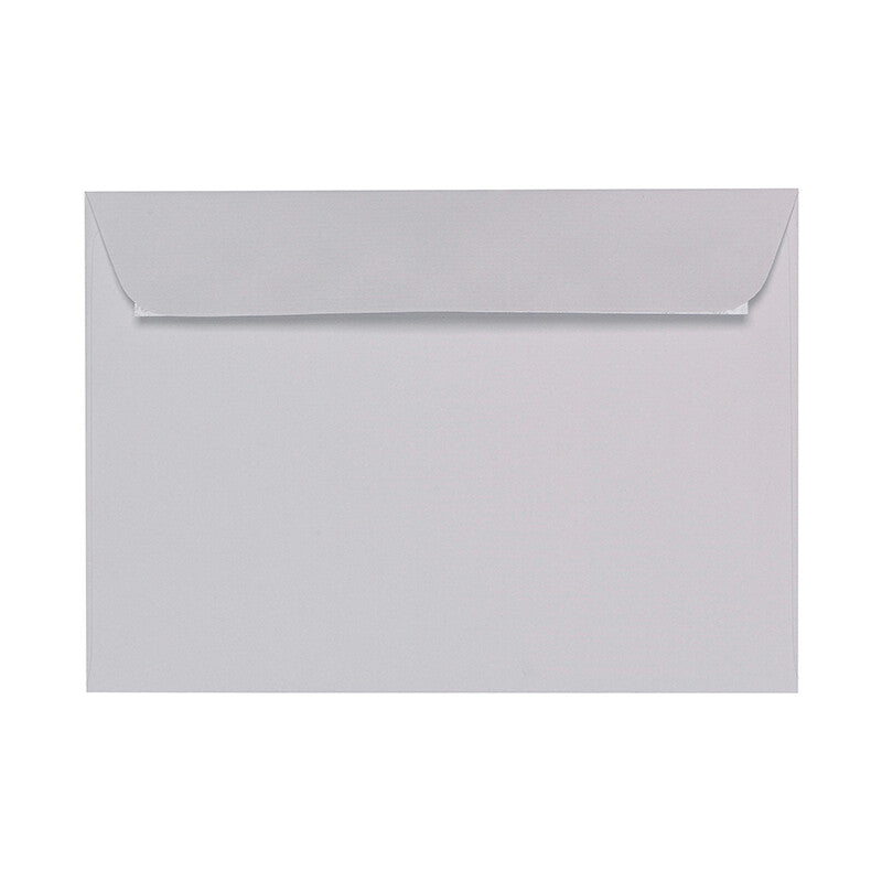 1001 Couvert C5, ohne Fenster, lichtgrau, 100 g/m², gerippt, hadernhaltig – 50 Stk.