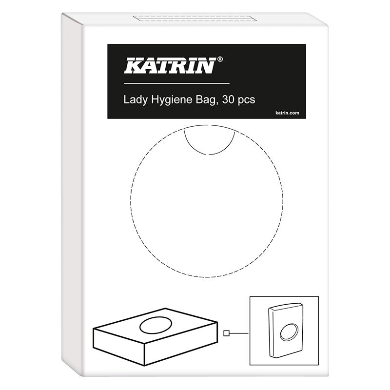 Katrin katrin Katrin – Hygienebeutel – 750 Stück, 12,5 × 8,8 × 2 cm