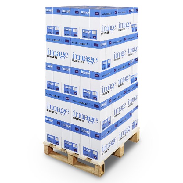 Image Business Kopierpapier – A4, 80 g/m², Hochweiss – FSC – 50'000 Blatt