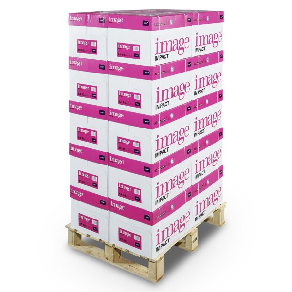 Image Impact Kopierpapier – A4, 80 g/m², Hochweiss – FSC – Holzfrei ECF – 25'000 Blatt