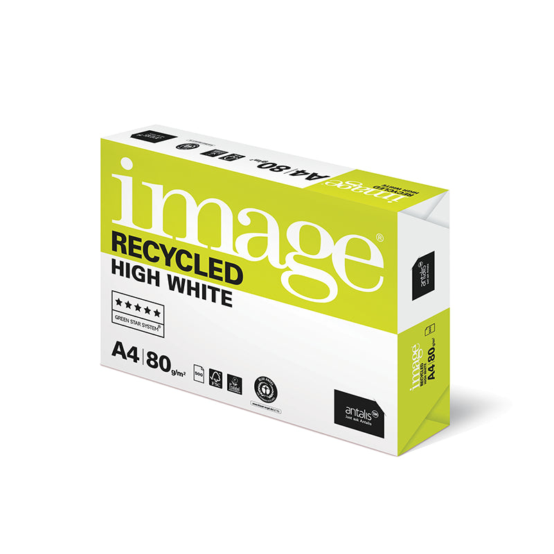 Image BA RecycledHW Image BA Recycled HW Recyclingpapier Hochweiss – A4, 80 g/m², 25'000 Blatt