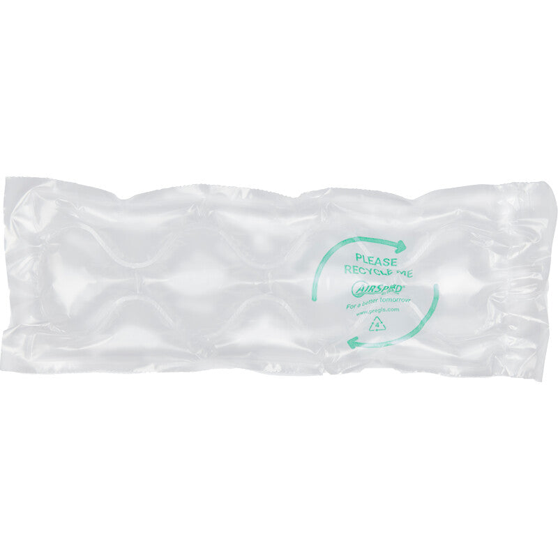 Minipak'r Luftkissenfolie – 400 mm × 250 m – Kissen 400 × 150 mm, 35 µm – LD-PE, transparent – 1 Rolle