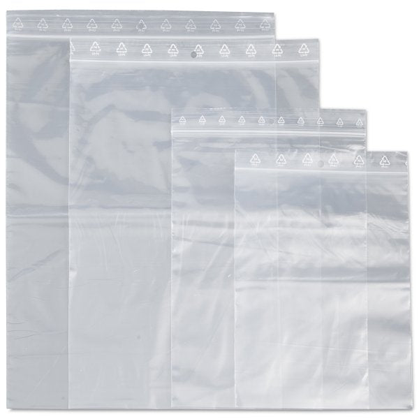 Master'in Druckverschlussbeutel, transparent – 1000 Stk.
