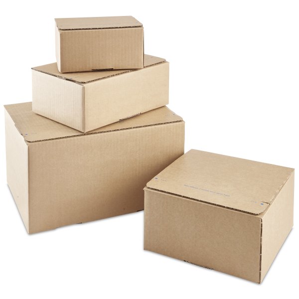 Master'in Performance Versandverpackung, braun – 206 × 206 × 115 mm – 20 Stk.