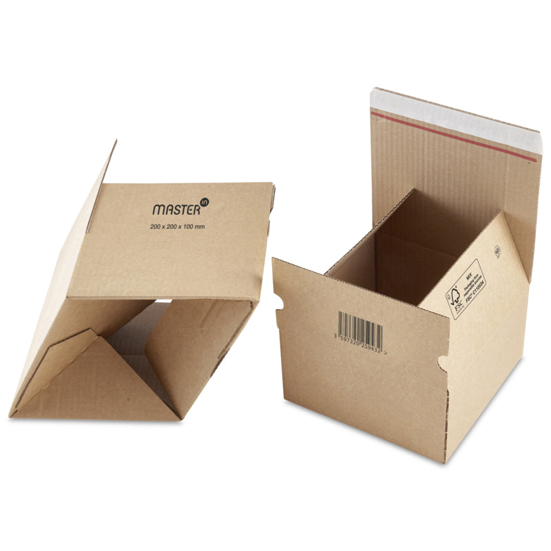 Master'in Performance Versandverpackung, braun – 176 × 134 × 76 mm – 20 Stk.