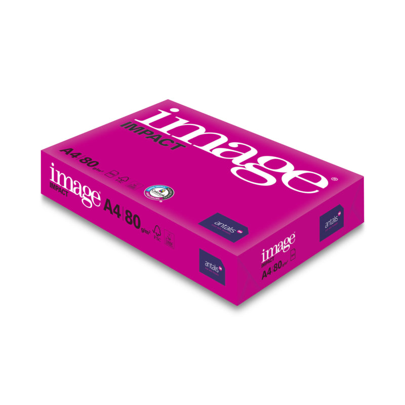 Image Impact Kopierpapier – A4, 80 g/m², Hochweiss – FSC – Holzfrei ECF – 25'000 Blatt