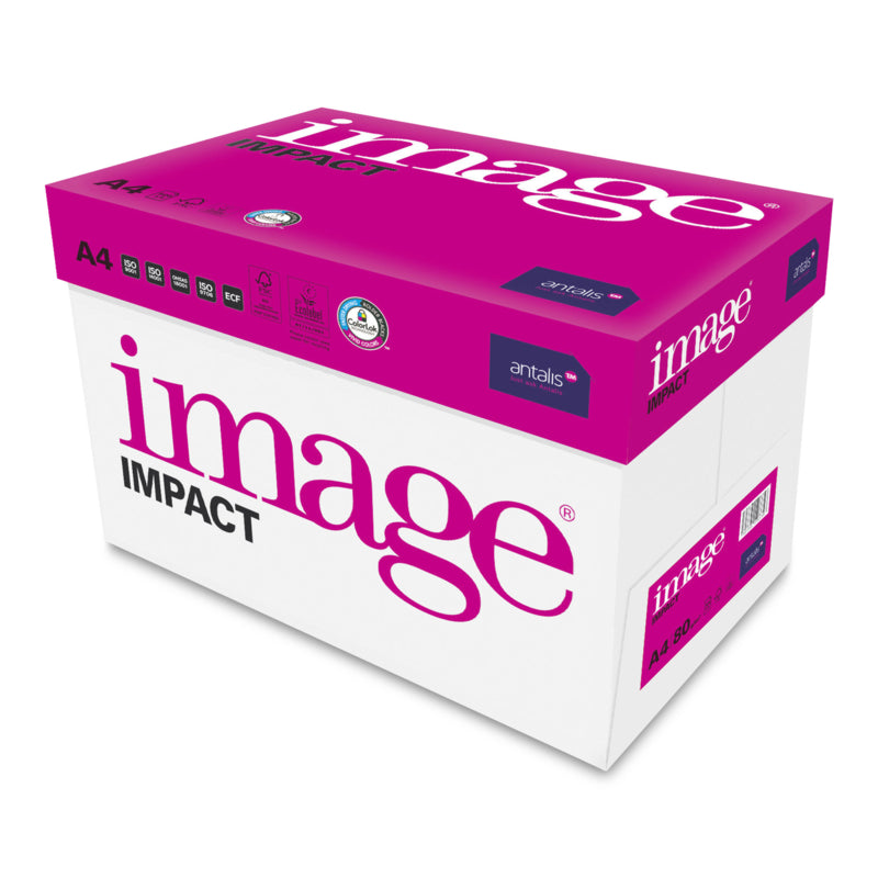 Image Impact Kopierpapier – A4, 80 g/m², Hochweiss – FSC – Holzfrei ECF – 25'000 Blatt