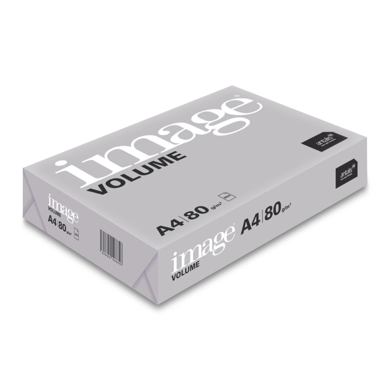 Image Kopierpapier – A4, 80 g/m², hochweiss – holzfrei ECF, 2 x gelocht – 500 Blatt