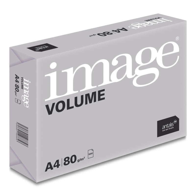 Image Kopierpapier – A4, 80 g/m², hochweiss – holzfrei ECF, 2 x gelocht – 500 Blatt
