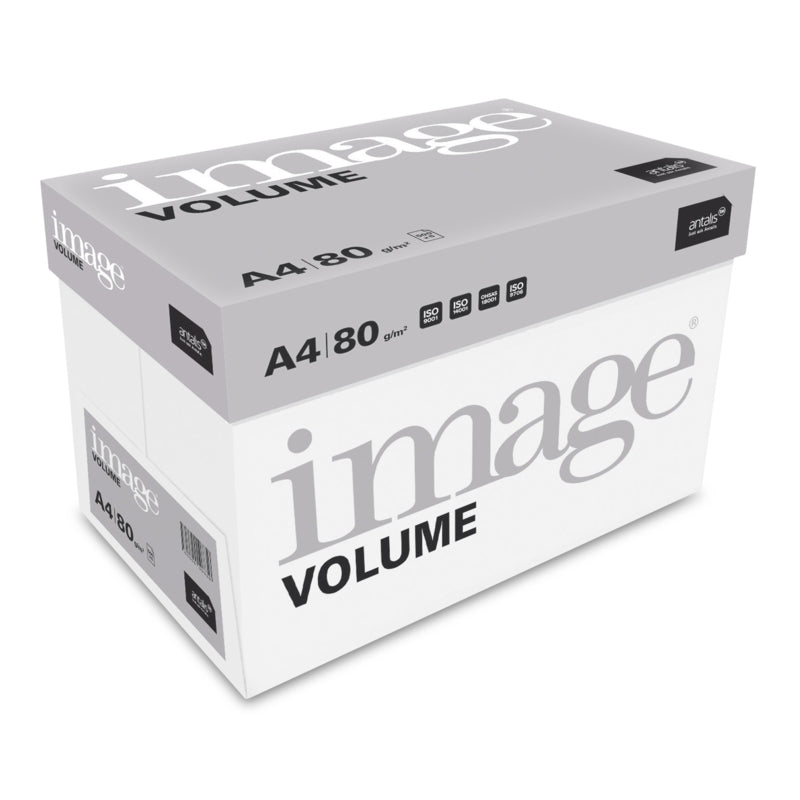 Image Kopierpapier – A4, 80 g/m², hochweiss – holzfrei ECF, 2 x gelocht – 500 Blatt