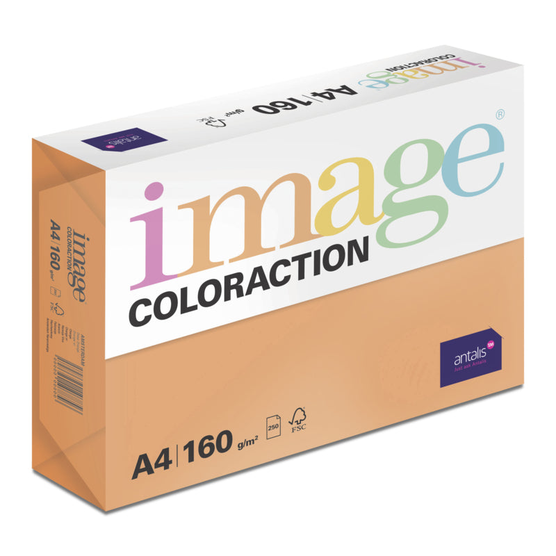Image Kopierpapier – A4, 160 g/m², Orange – FSC – 2250 Blatt