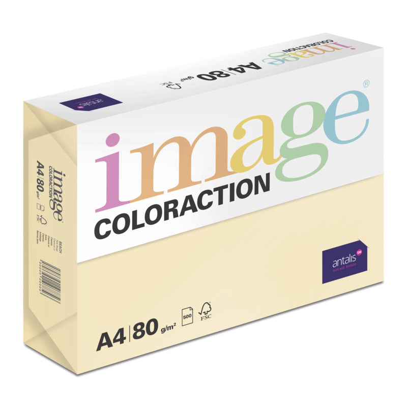 Image Kopierpapier – A4, 80 g/m², Gelb – FSC – 2500 Blatt