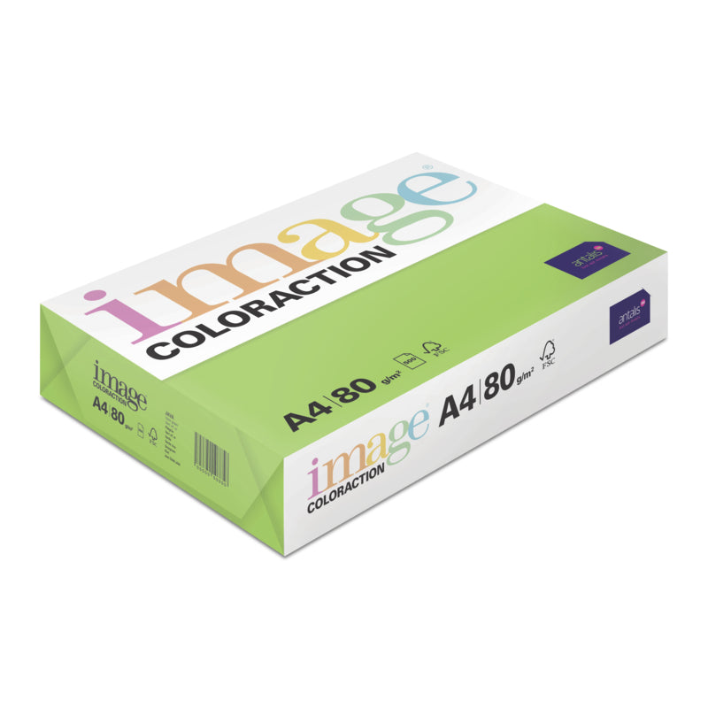 Image Coloraction Farbiges Kopierpapier Dunkelgrün – A4, 80 g/m², 2'500 Blatt