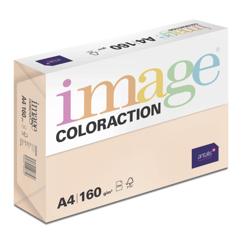 Image Kopierpapier – A4, 160 g/m², Savanna/Salmon – FSC – 250 Blatt