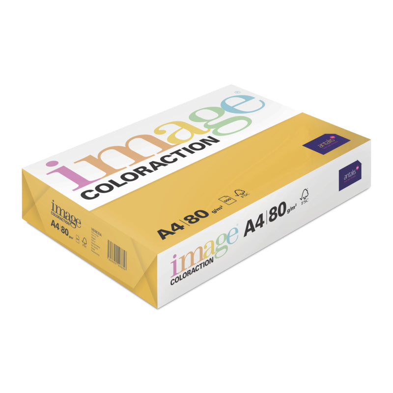 Image Coloraction Venezia Farbiges Kopierpapier Orange – A4, 80 g/m², 2'500 Blatt