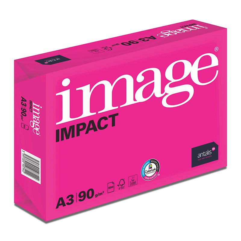 Image Impact Kopierpapier Weiss – A3, 90 g/m², 2'500 Blatt