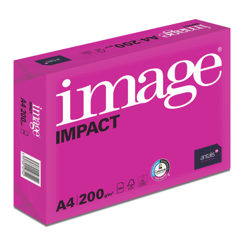 Image Impact Kopierpapier hochweiss – A4, 200 g/m², 1'000 Blatt