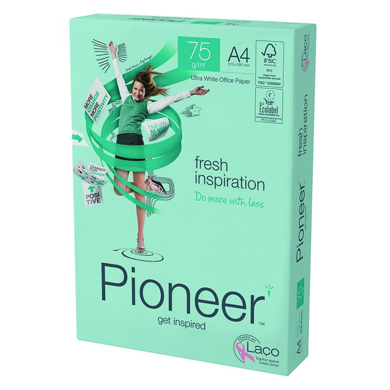 Pioneer officepaper Pioneer Kopierpapier – A3, 80 g/m², Hochweiss – FSC – 12'500 Blatt