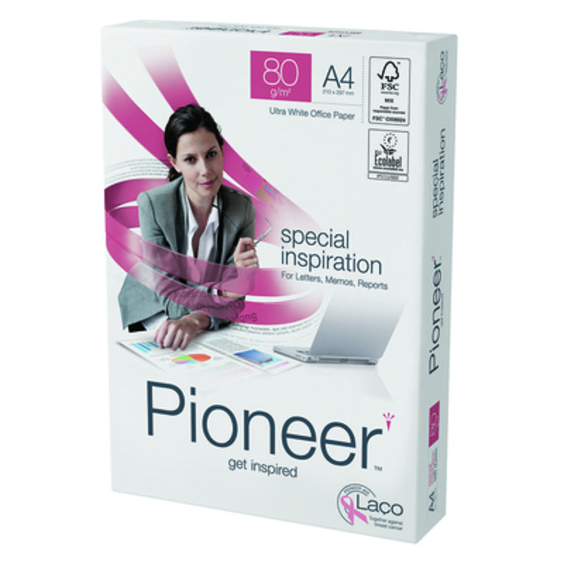 Pioneer officepaper Pioneer Kopierpapier – A3, 80 g/m², Hochweiss – FSC – 12'500 Blatt