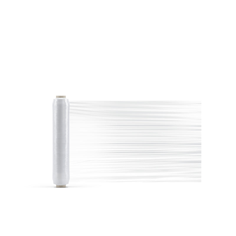 Axio Handstretchfolie, Pre-stretch – 430 mm × 600 m – 6 µm – LD-PE, transparent – 252 Rollen