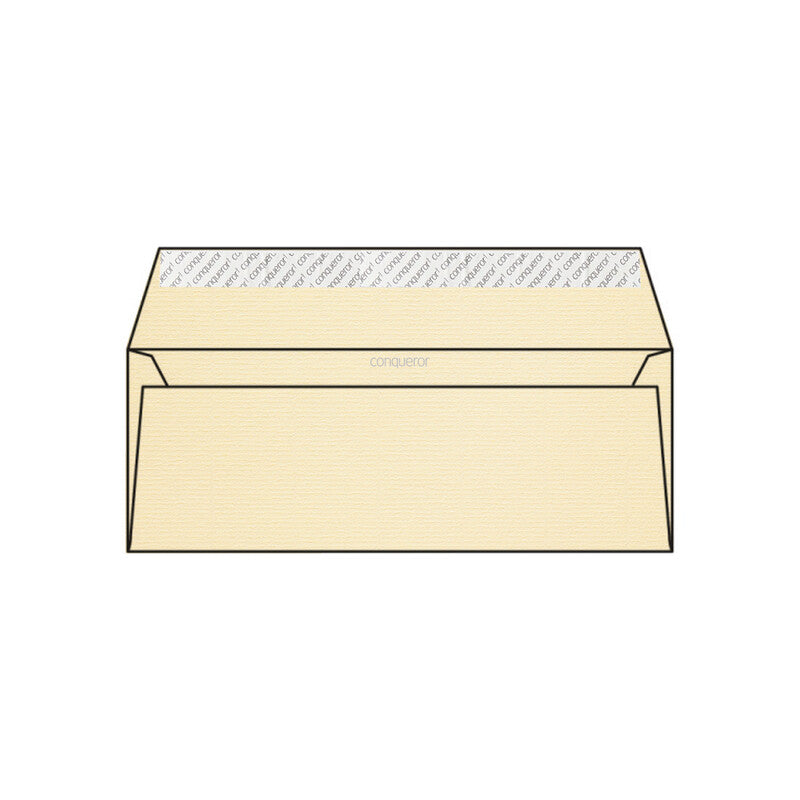 Conqueror Couvert C5/6, ohne Fenster, Vellum, 120 g/m², gerippt, Laid – 500 Stk.