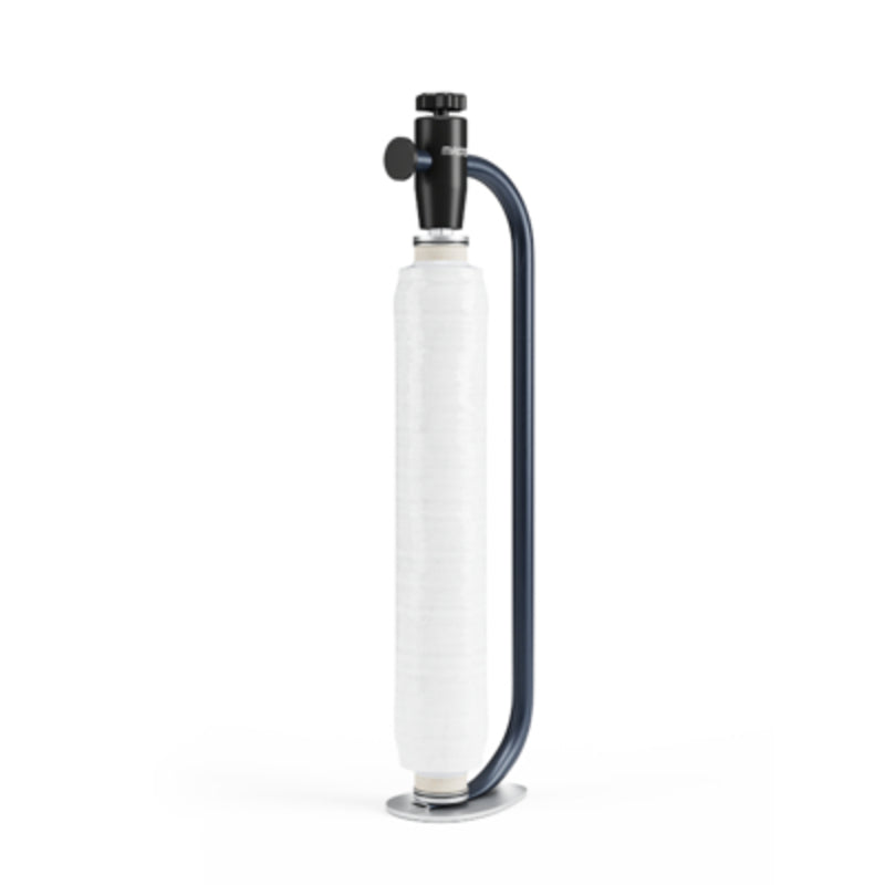 Master'in Stretchfolienabroller – für Folienbreite 430–450 mm – Blau – mit Kernbremse – 1 Stk