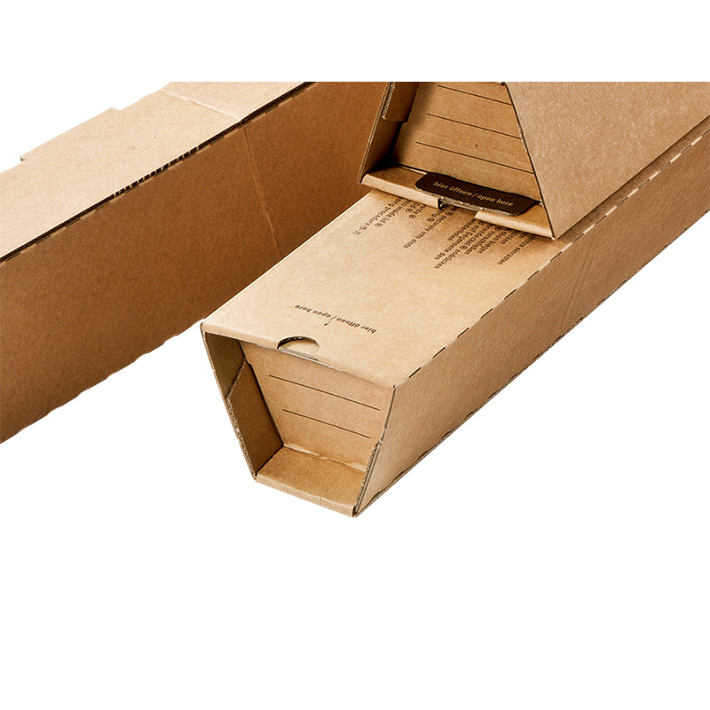 Colompac Trapezverpackung, braun – 105 × 75 × 860 mm – 20 Stk.