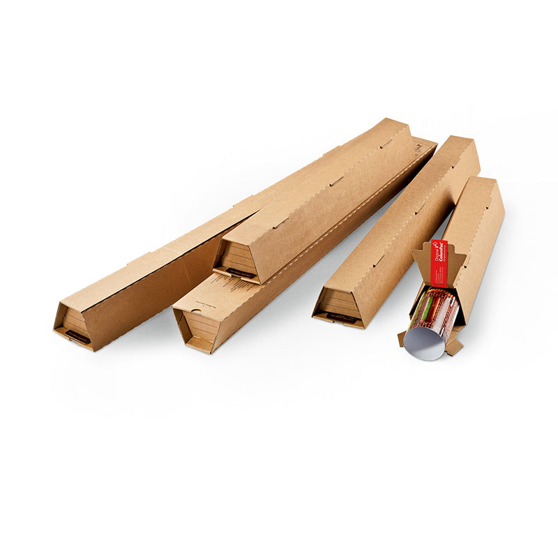 Colompac Trapezverpackung, braun – 105 × 75 × 860 mm – 20 Stk.