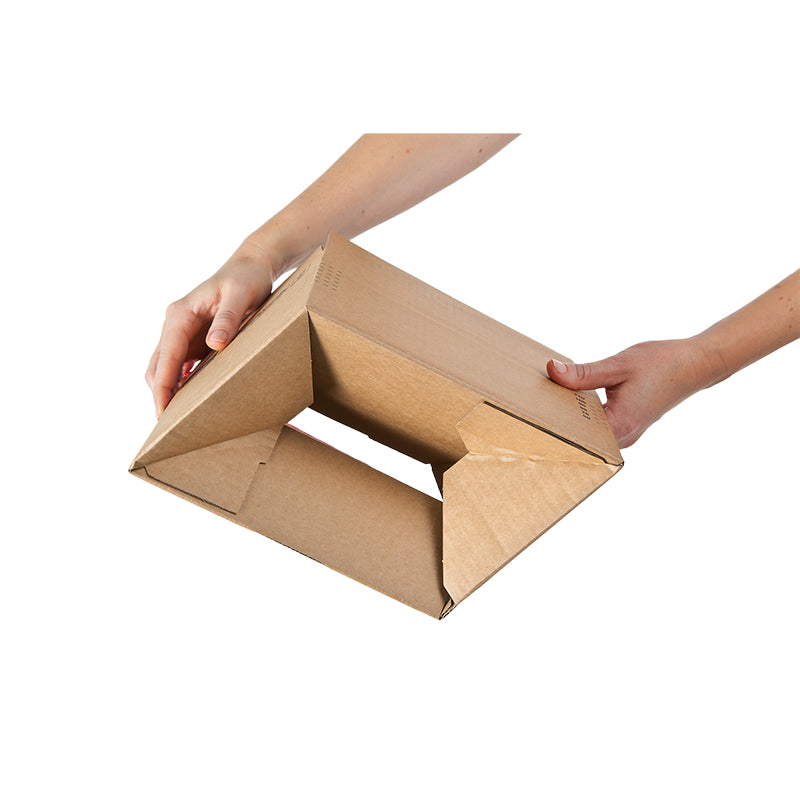 Colompac Eurobox Versandskarton, braun – 300 × 200 × 200 mm – 20 Stk.