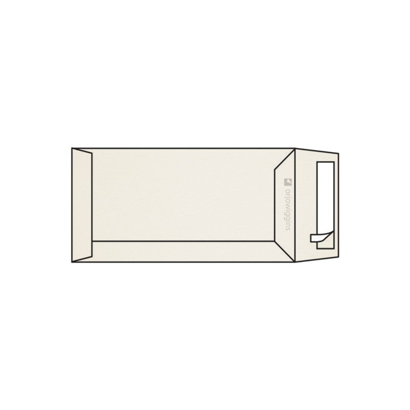 Rives Couvert 170 × 170 mm, ohne Fenster, natur, Filzoberfläche – 250 Stk.
